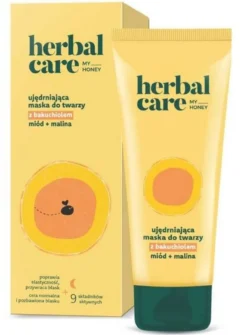 Herbal Care Mascarilla Facial Reafirmante con Bakuchiol, Miel y Frambuesa