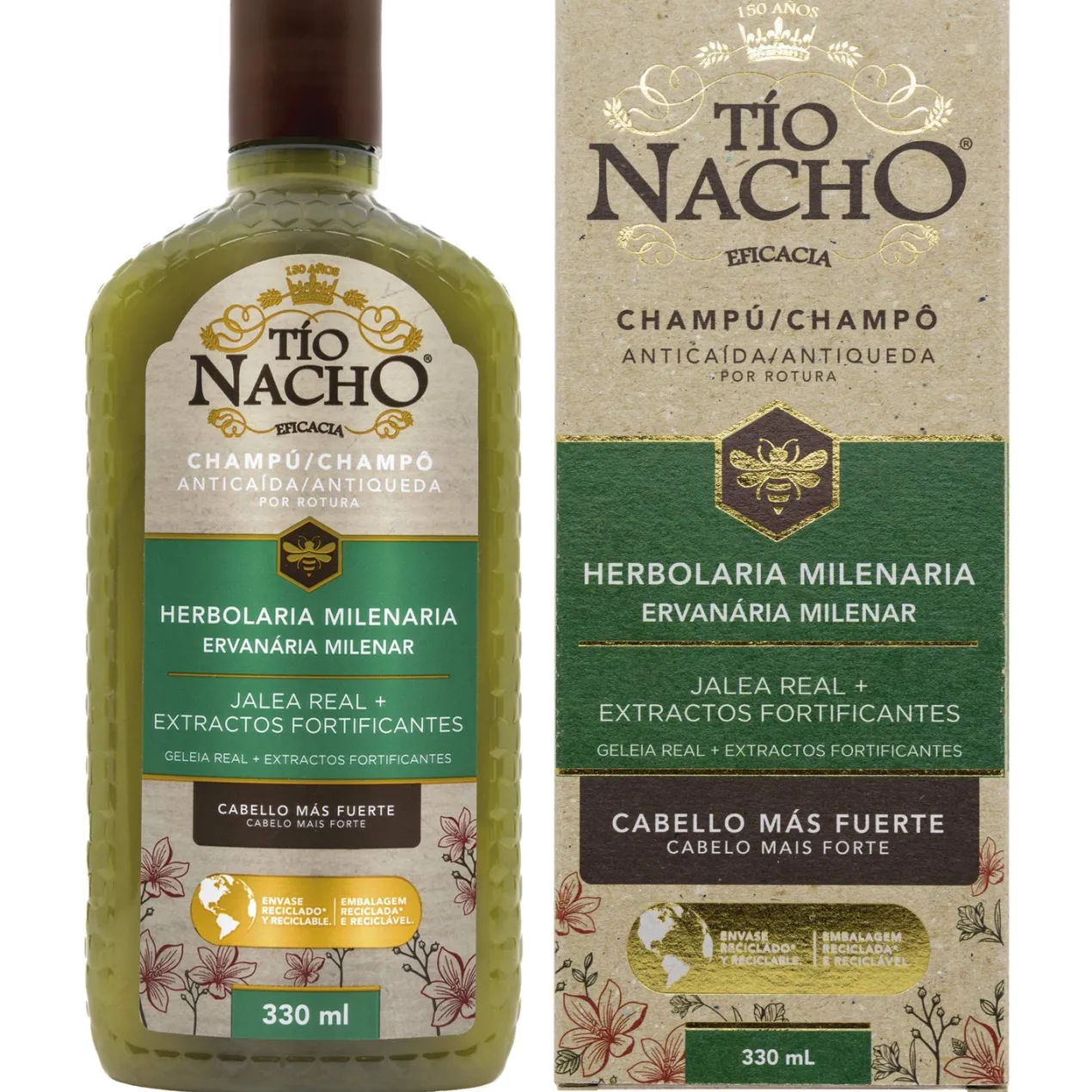 Herbolaria Milenaria Champú Anti Caída