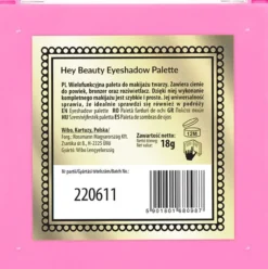 Hey Beauty Paleta de Sombras