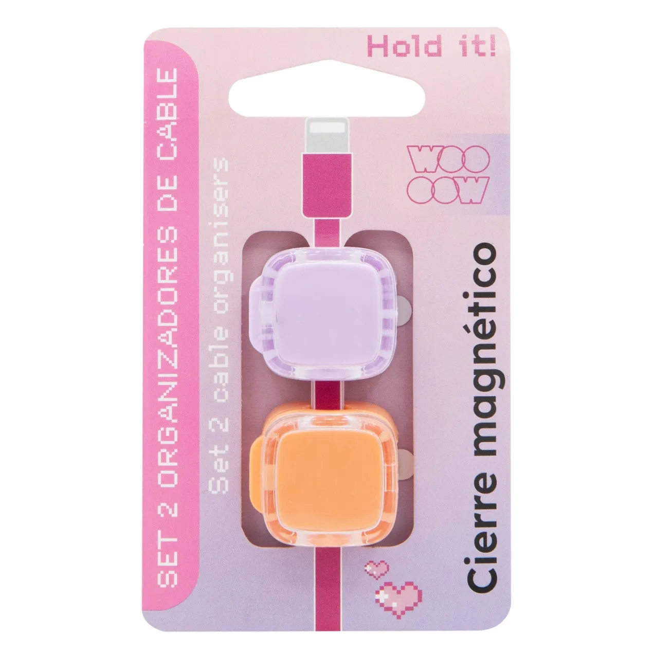 Hold It Set 2 Organizadores de Cables