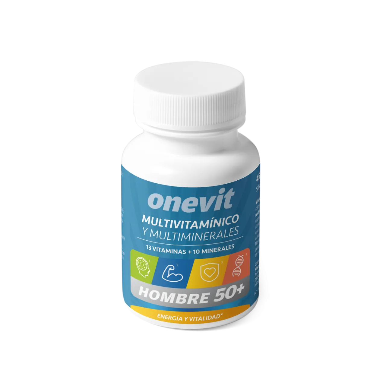 Hombre 50+ Multivitamínico y Multiminerales