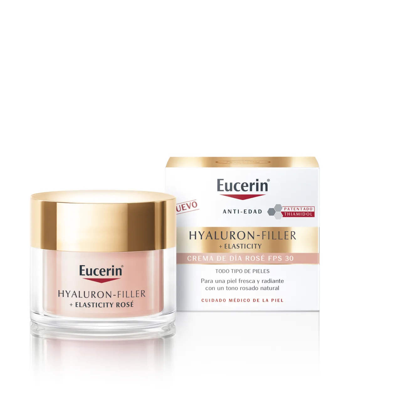 Hyaluron-Filler + Elasticity Crema de día Rose FPS 30