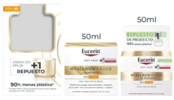 Hyaluron Filler + Elasticity Crema de Día SPF30 + Refill