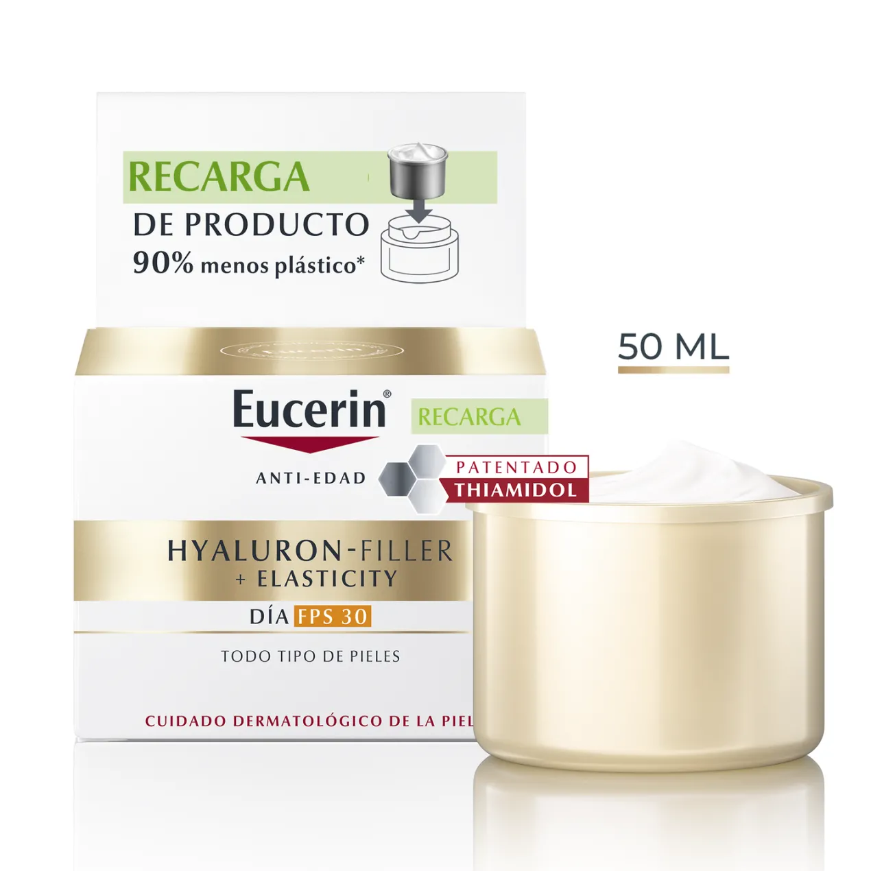 Hyaluron Filler Elasticity Refill Crema de día SPF30