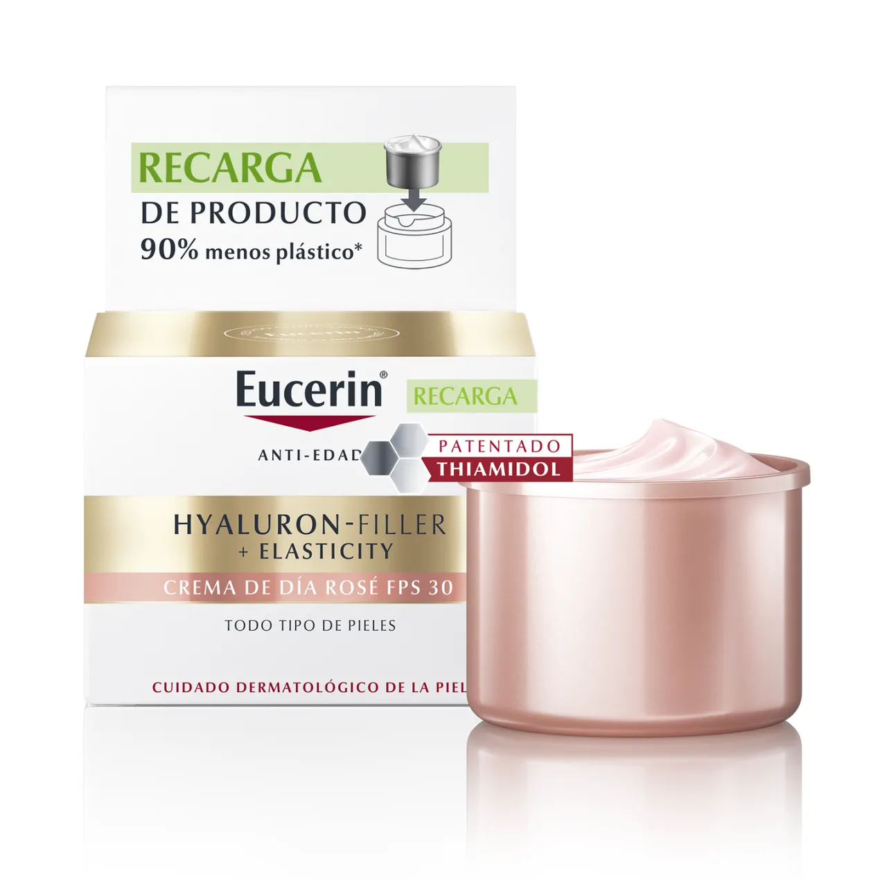 Hyaluron Filler Elasticity Refill Crema de día Rosé