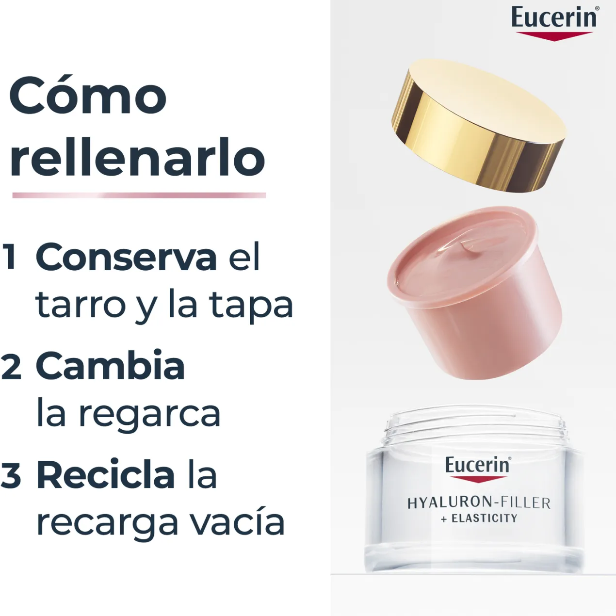 Hyaluron Filler Elasticity Refill Crema de día Rosé