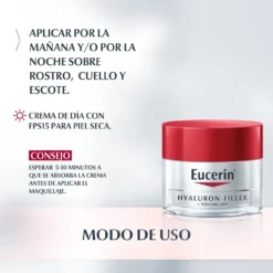 Hyaluron Filler & Volume Lift Crema de Día FPS 15 Piel Seca