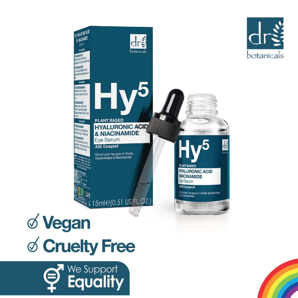 Hyaluronic Acid & Niacinamide Sérum para Contorno de Ojos