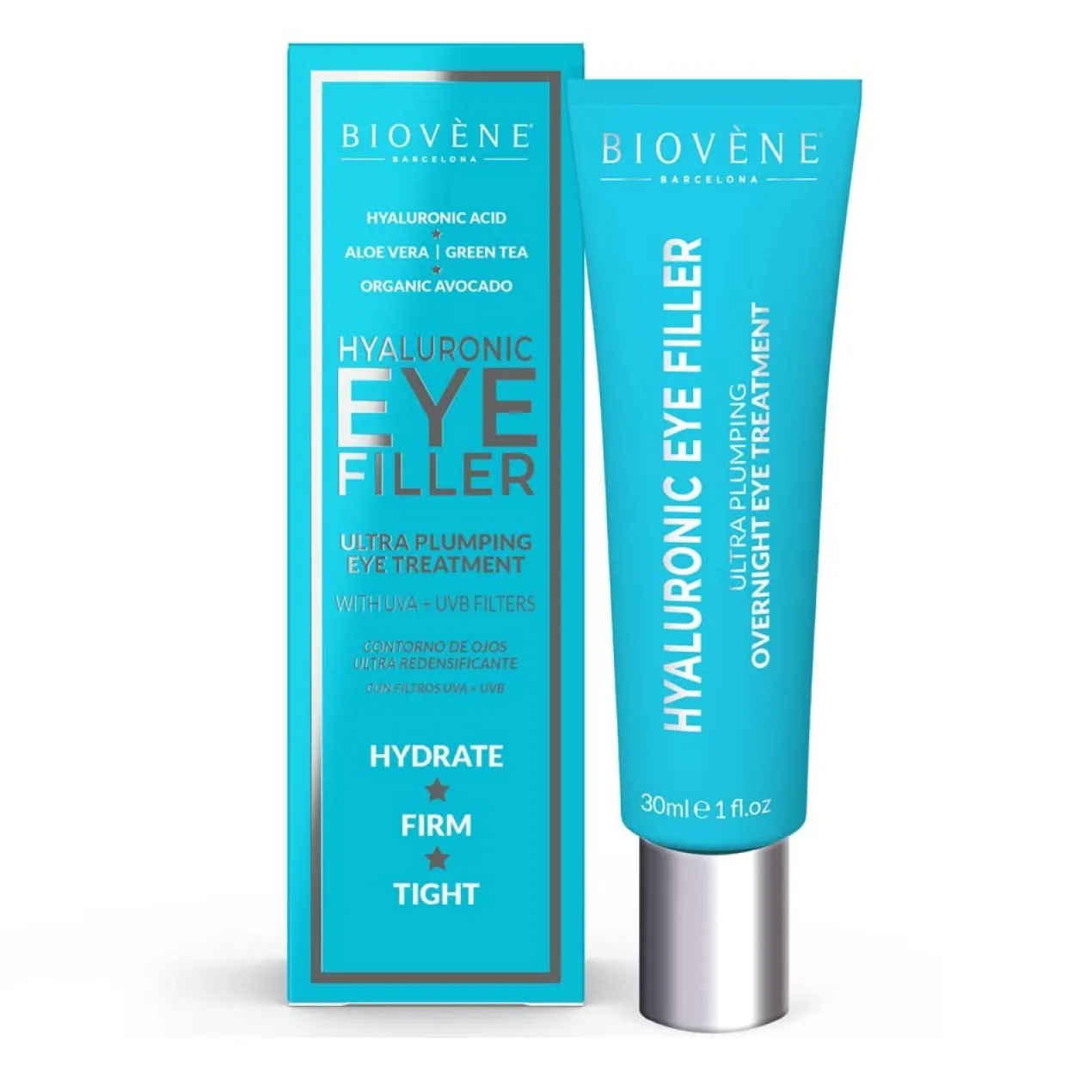 Hyaluronic Eye Filler Contorno de ojos ultra redensificante