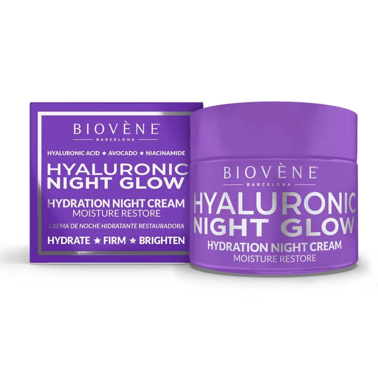 Hyaluronic Night Glow Crema de Noche Hidratante