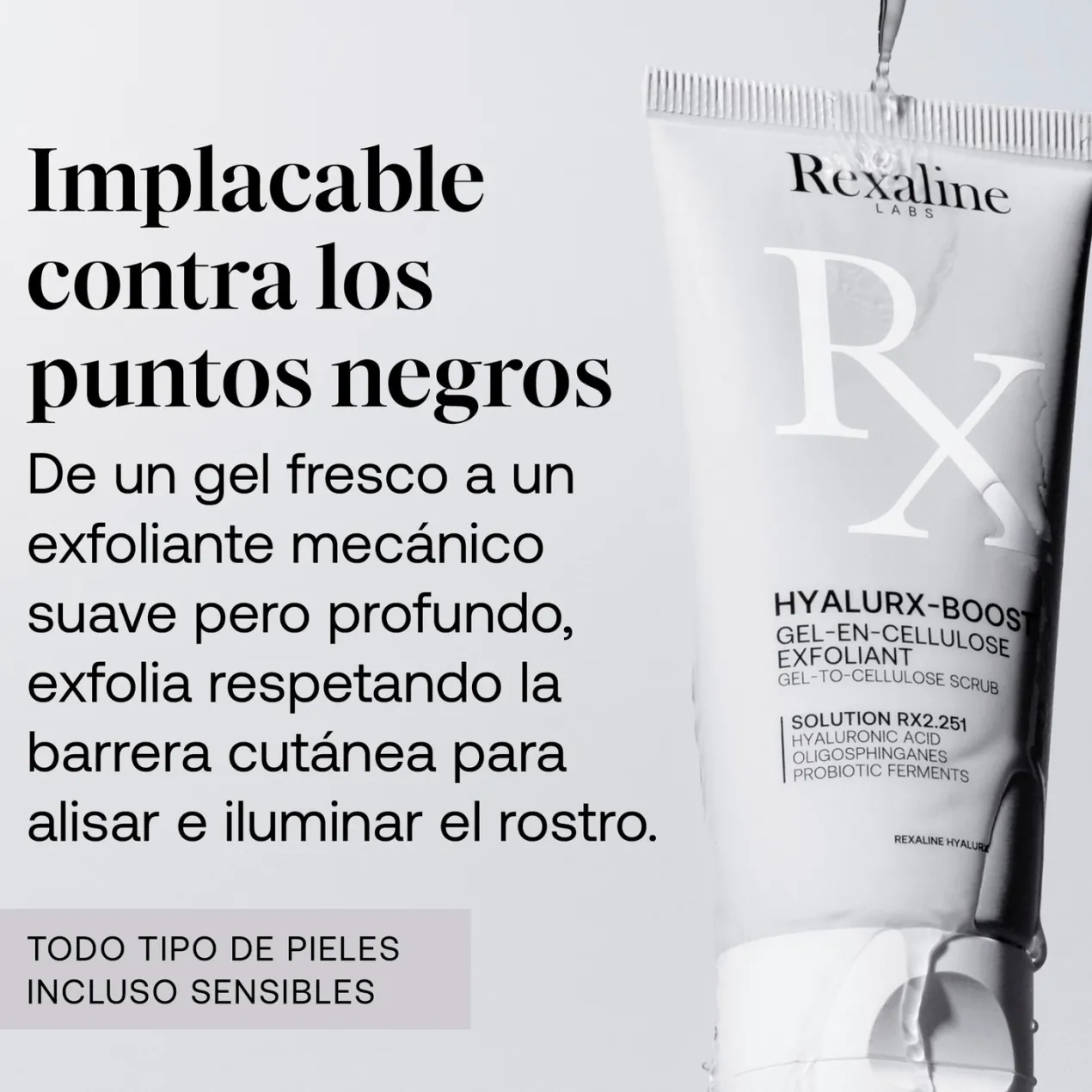 Hyalurx Boost Gel To Cellulose Scrub