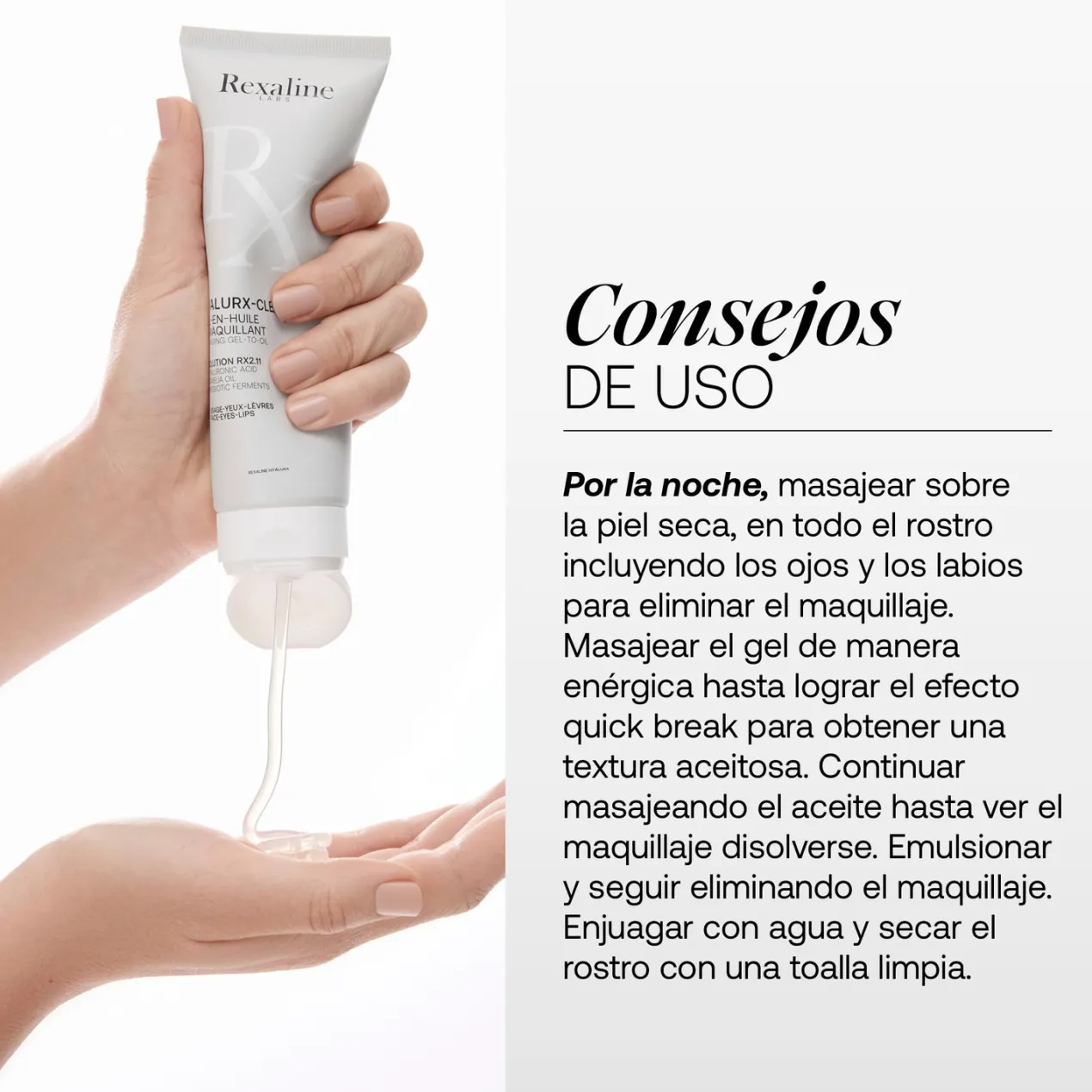 Hyalurx Clean Cleasing Gel Oil