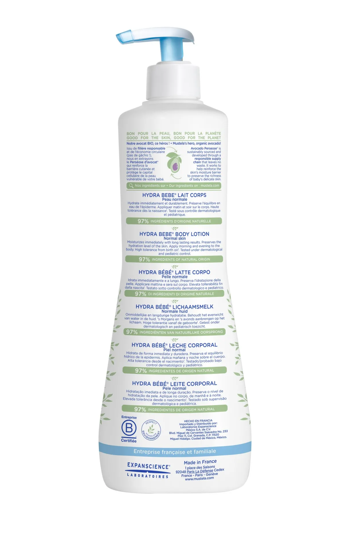 Hydra Bebe Leche Corporal