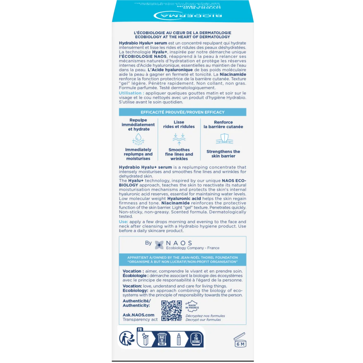 Hydrabio Hyalu+ Serum Hidratante