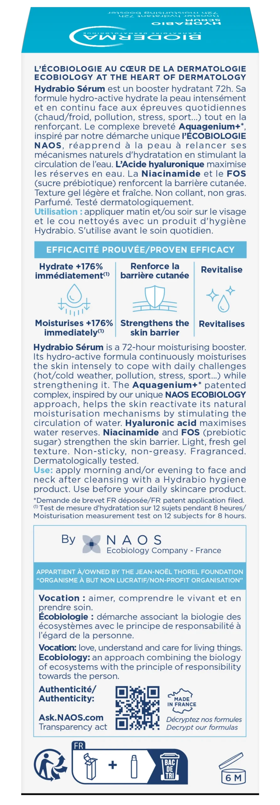 Hydrabio Serum Hidratante Facial