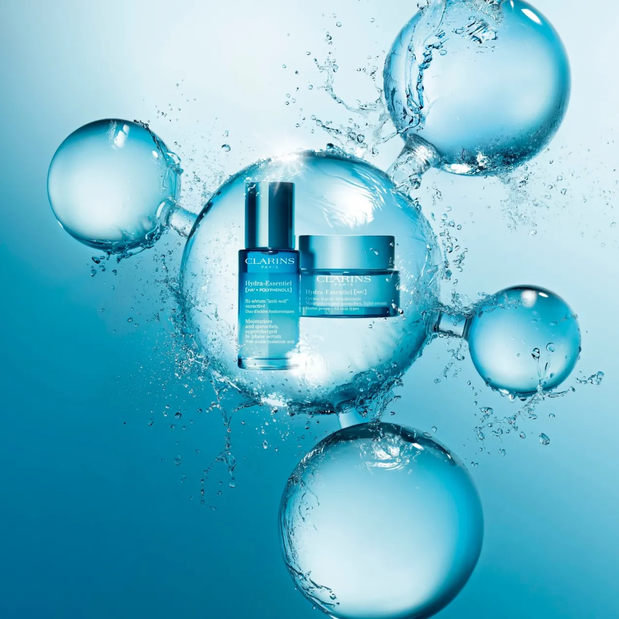 Hydra-Essentiel HA + Polyphenols Serum Bifásico
