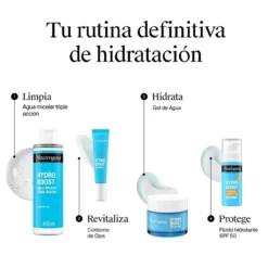 Hydro Boost Agua Micelar Desmaquillante Facial con Ácido Hialurónico