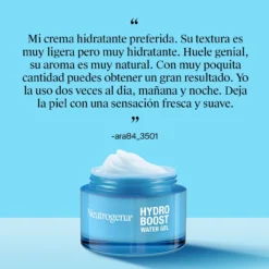 Hydro Boost Gel de Agua Crema Hidratante Facial