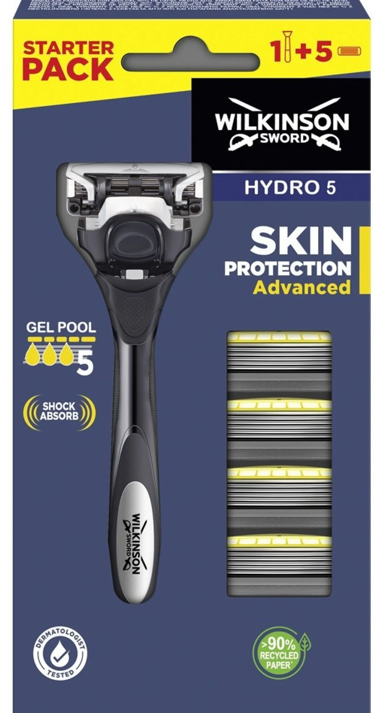 Hydro 5 Maquinilla de Afeitar Sense Energize y Recambios