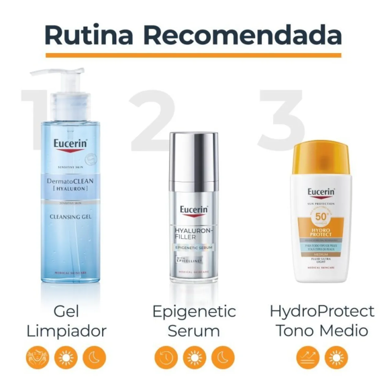 Hydro Protect Fluid Ultra Light FPS50+ Tono Medio Protector Solar Facial