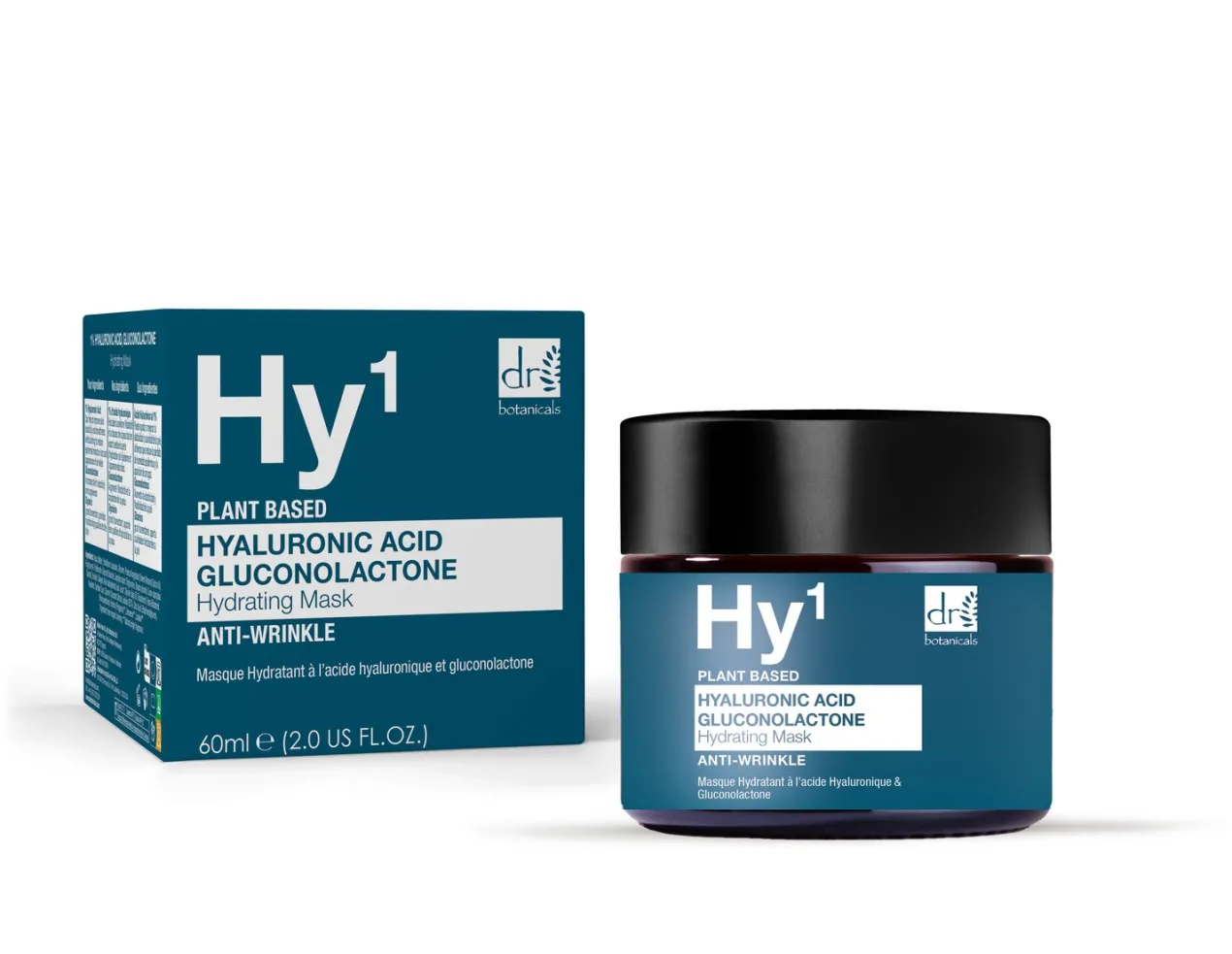Hy1 Hyaluronic Acid & Gluconolactone Mascarilla Facial Hidratante Anti-Arrugas