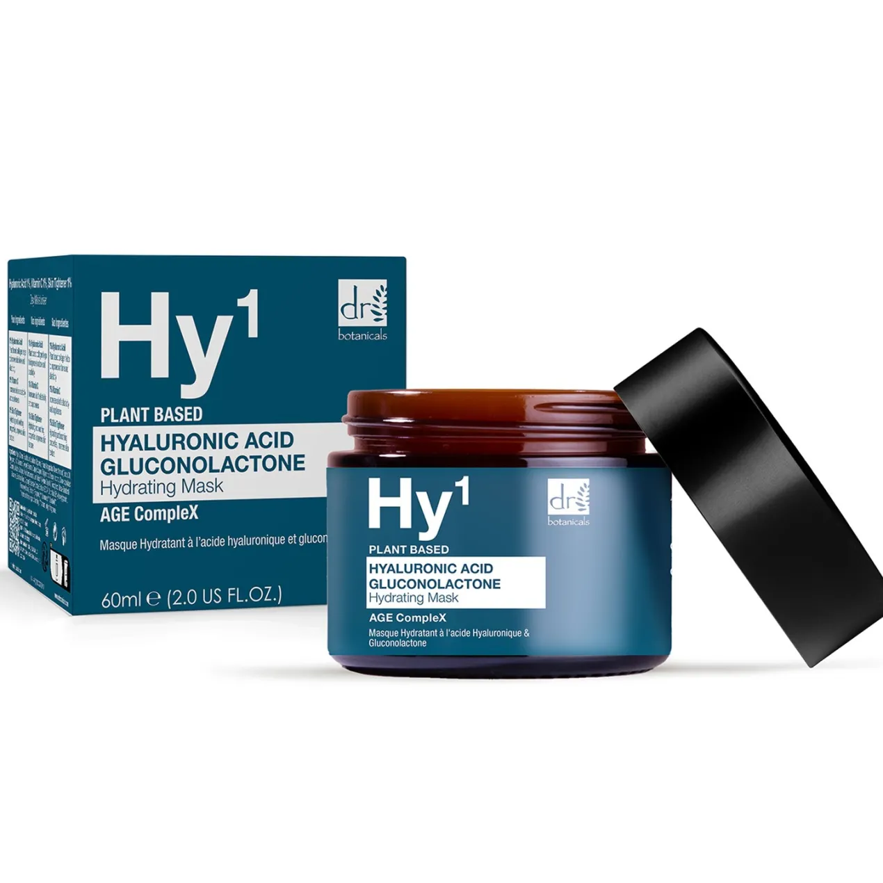 Hy1 Hyaluronic Acid & Gluconolactone Mascarilla Facial Hidratante Anti-Arrugas