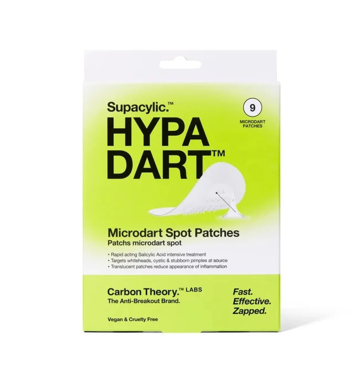 Hypa Dart Microdart Parches Anti Imperfecciones con Ácido Salicílico para Manchas