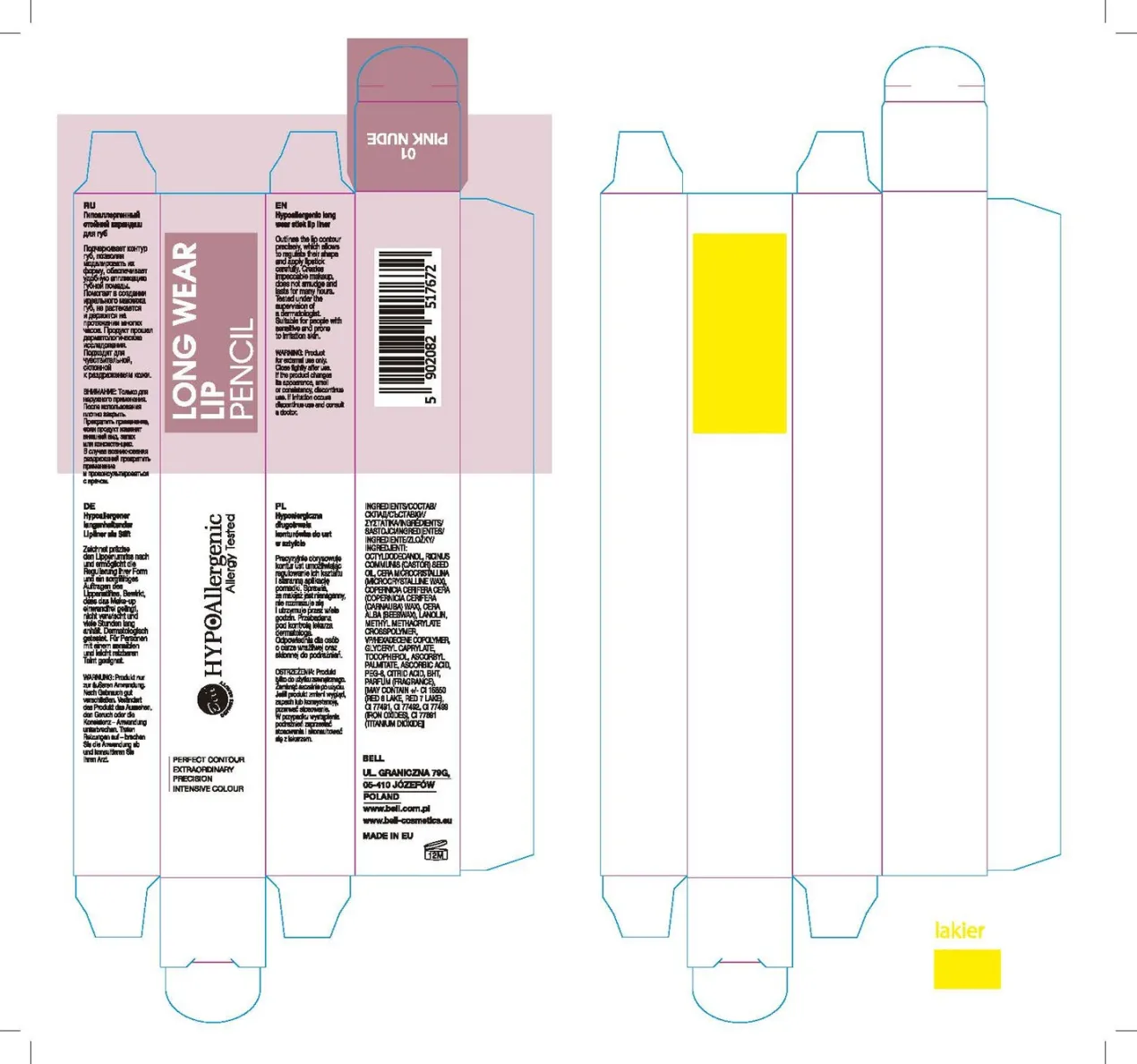 Hypo Perfilador de Labios Long Wear