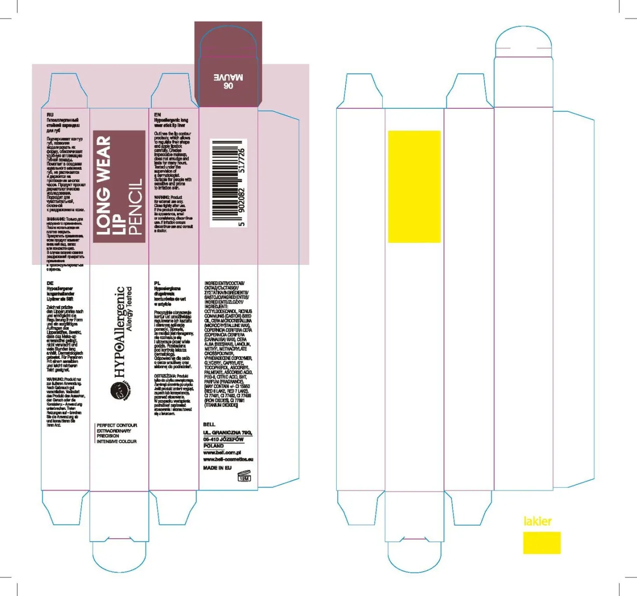 Hypo Perfilador de Labios Long Wear