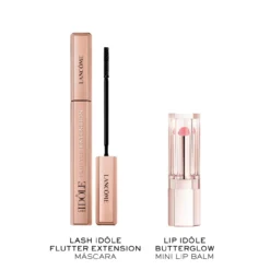 Idôle Set Lash Idôle Flutter Extension Mascara y Lip Idôle Butterglow