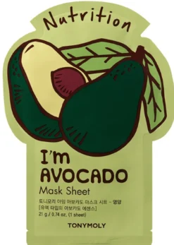 I'm Avocado Mask Sheet Nutrition Mascarilla Facial