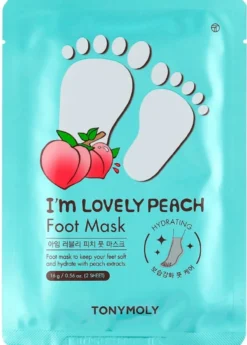 I'm Lovely Peach Mascarilla para Pies