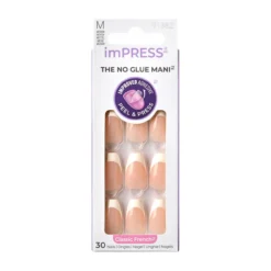 Impress Color Classic French Uñas Postizas