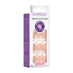 Impress Color Classic French Uñas Postizas