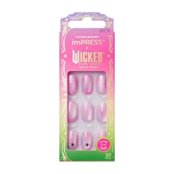 imPRESS x Wicked For Good Shouldn't This Be Pinker? Uñas Postizas