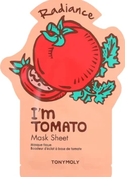 I'm Tomato Mask Sheet Glow Radiance Mascarilla Facial
