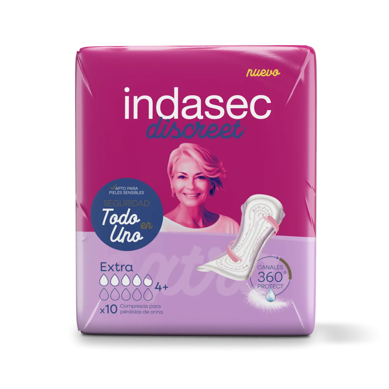 Indasec Compresas Discreet Extra