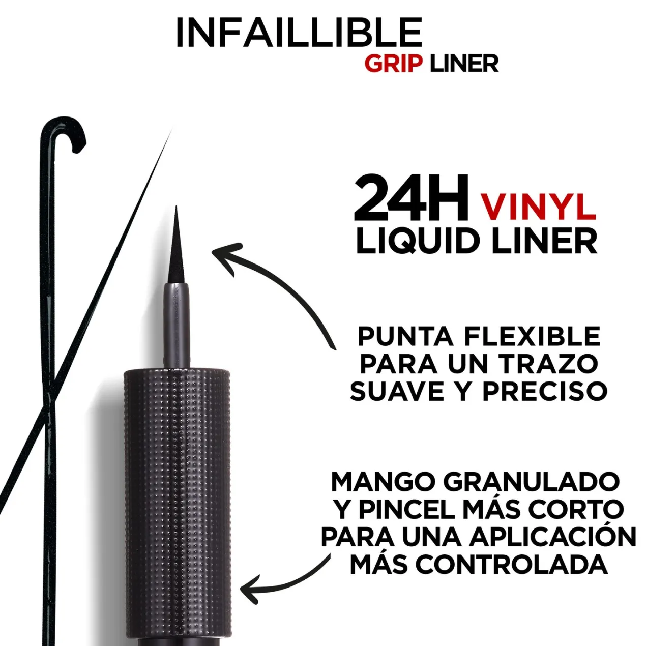 Infaillible Grip 24H Vinyl Delineador Líquido
