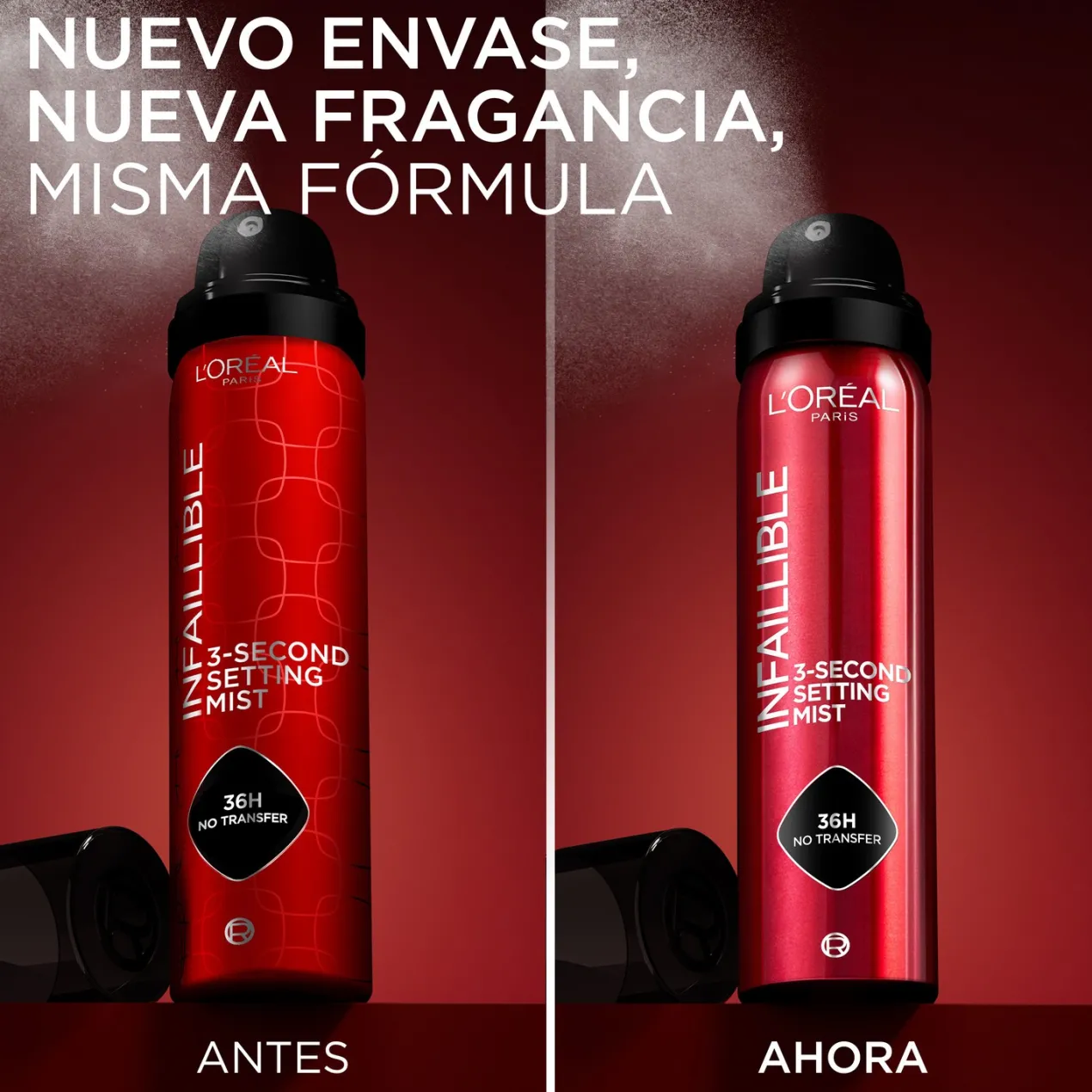 Infaillible Spray Fijador de Maquillaje