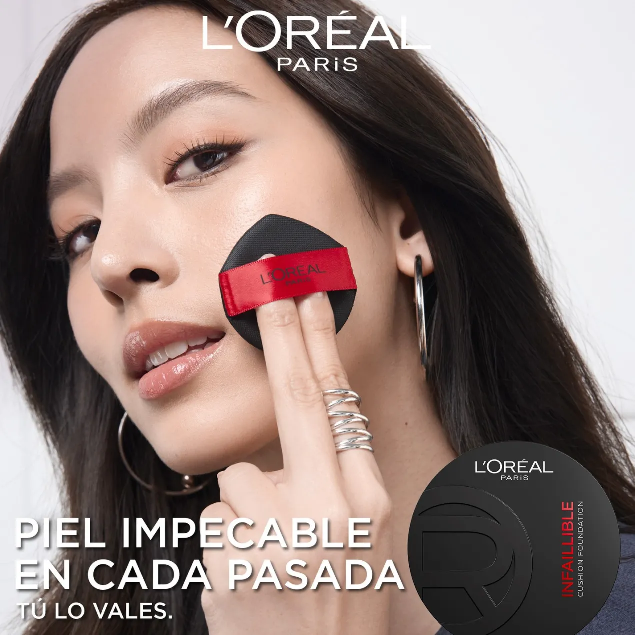 Infalible Fresh Wear Cushion Base de Maquillaje