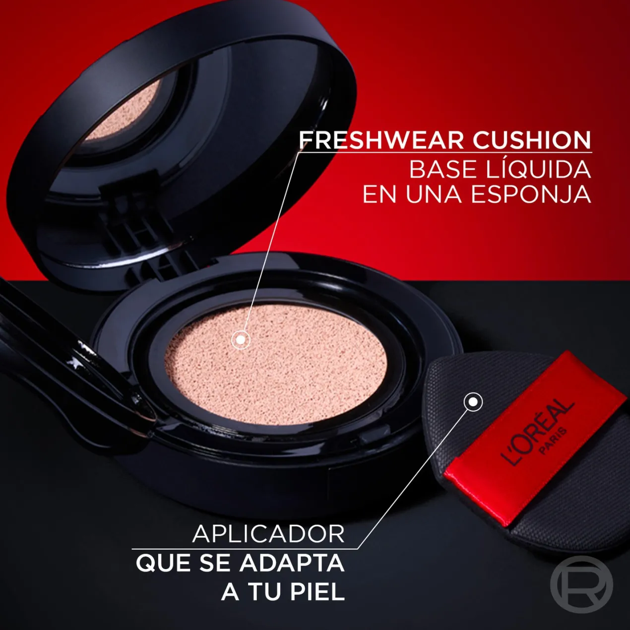 Infalible Fresh Wear Cushion Base de Maquillaje
