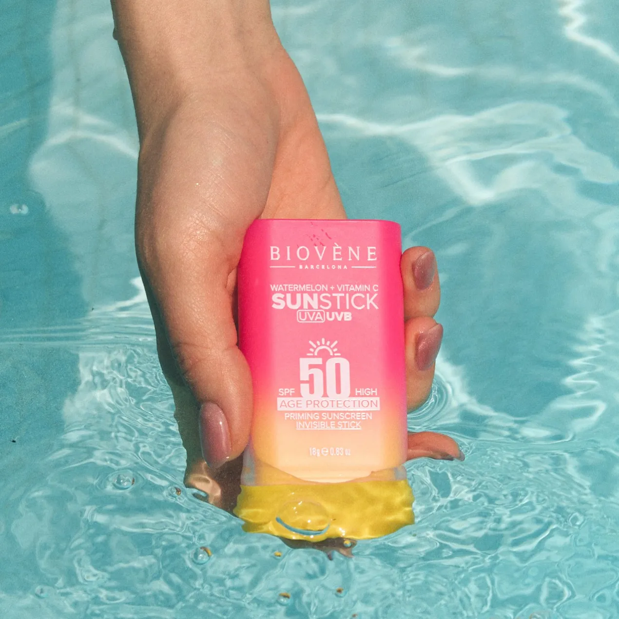 Invisible Age-Protection SPF50 Sunscreen Stick Watermelon