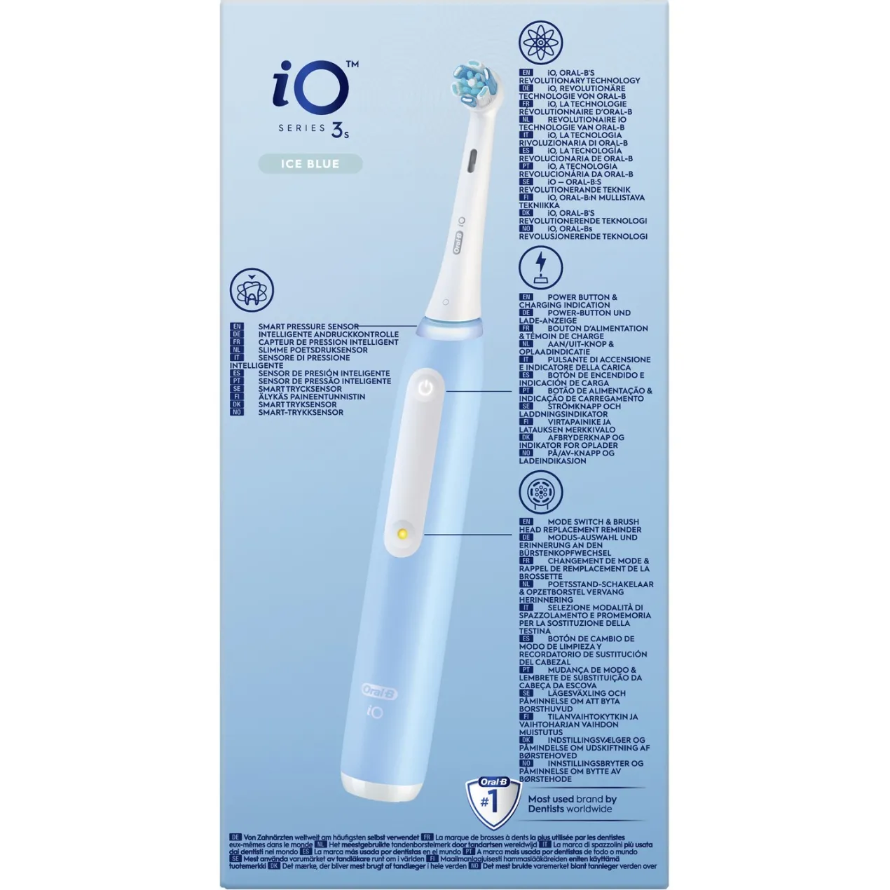 iO 3S Cepillo de Dientes Eléctrico Azul