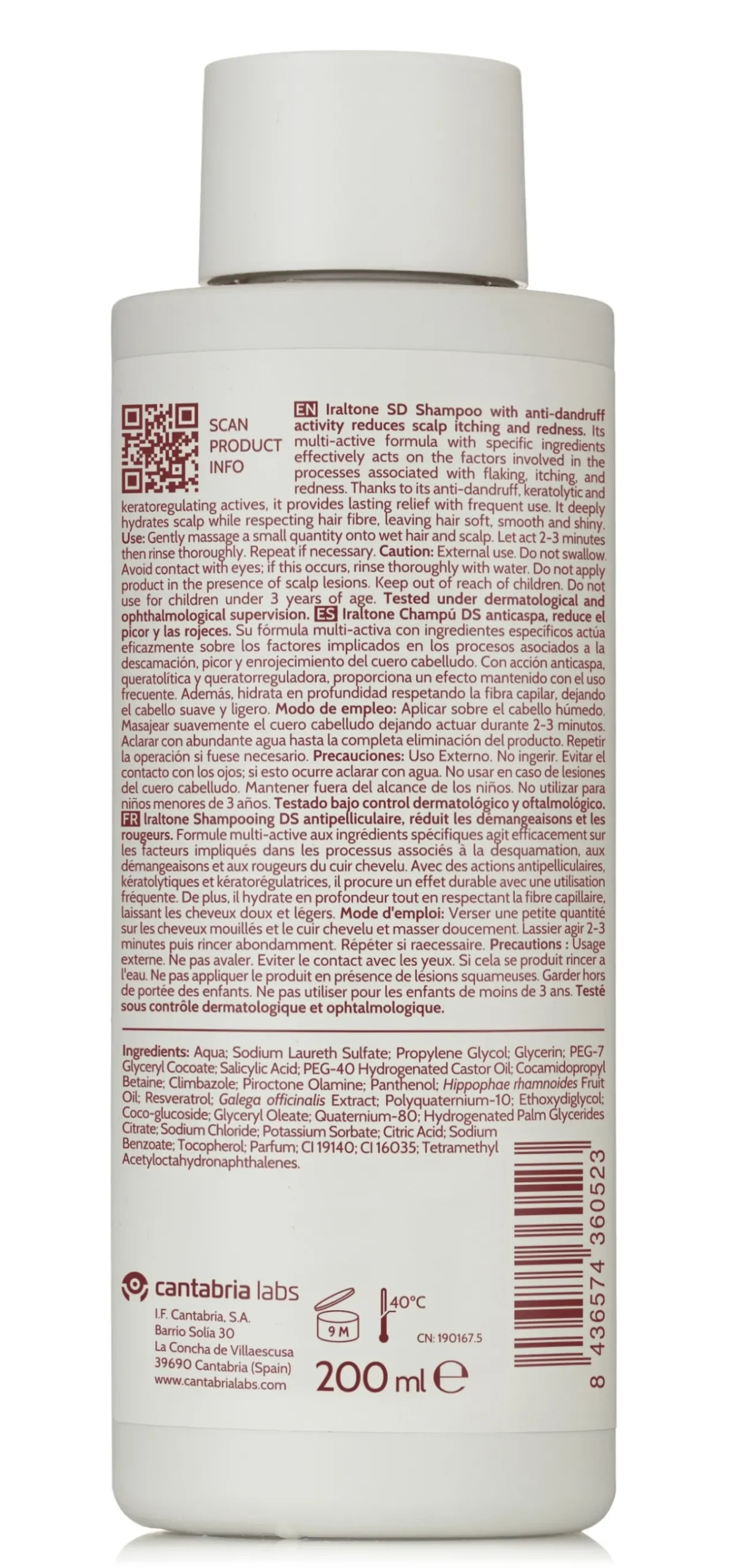 Iraltone Champú DS
