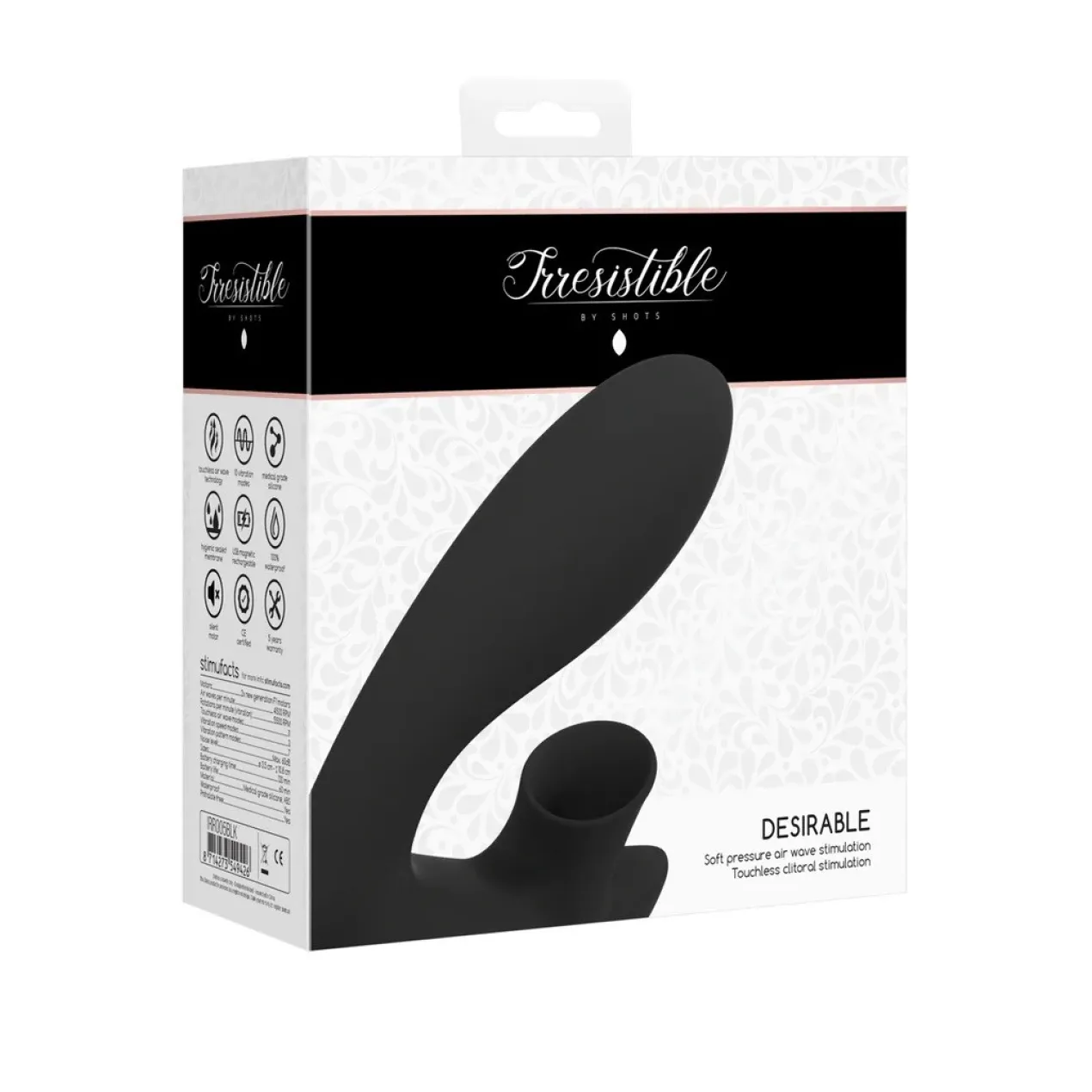 Irresistible by Shots Desirable Succionador Flexible