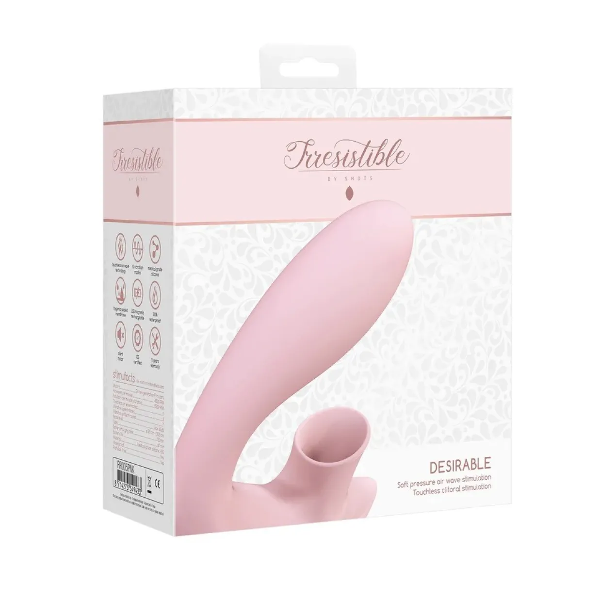 Irresistible by Shots Desirable Succionador Flexible