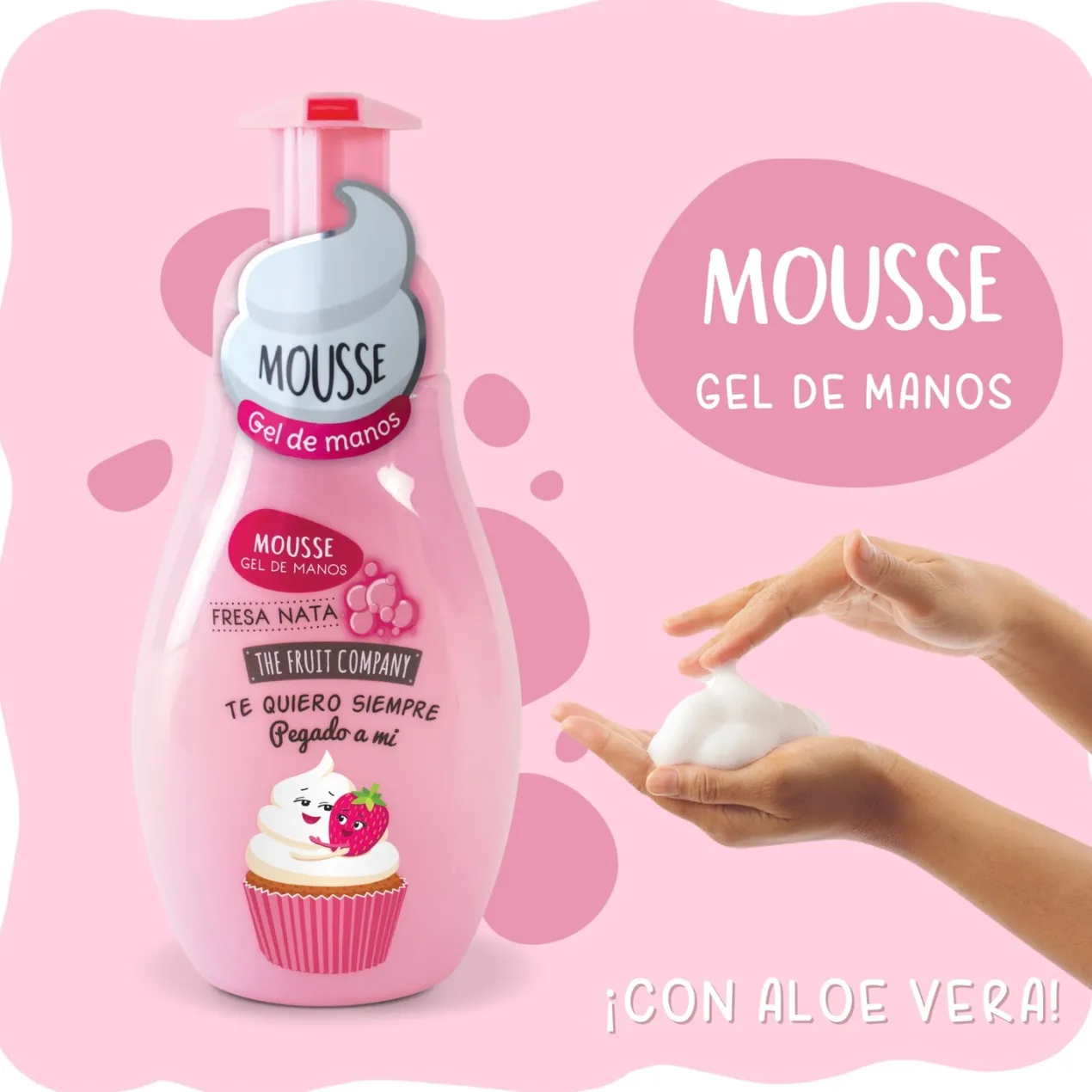 Jabón de Manos Fresa Nata