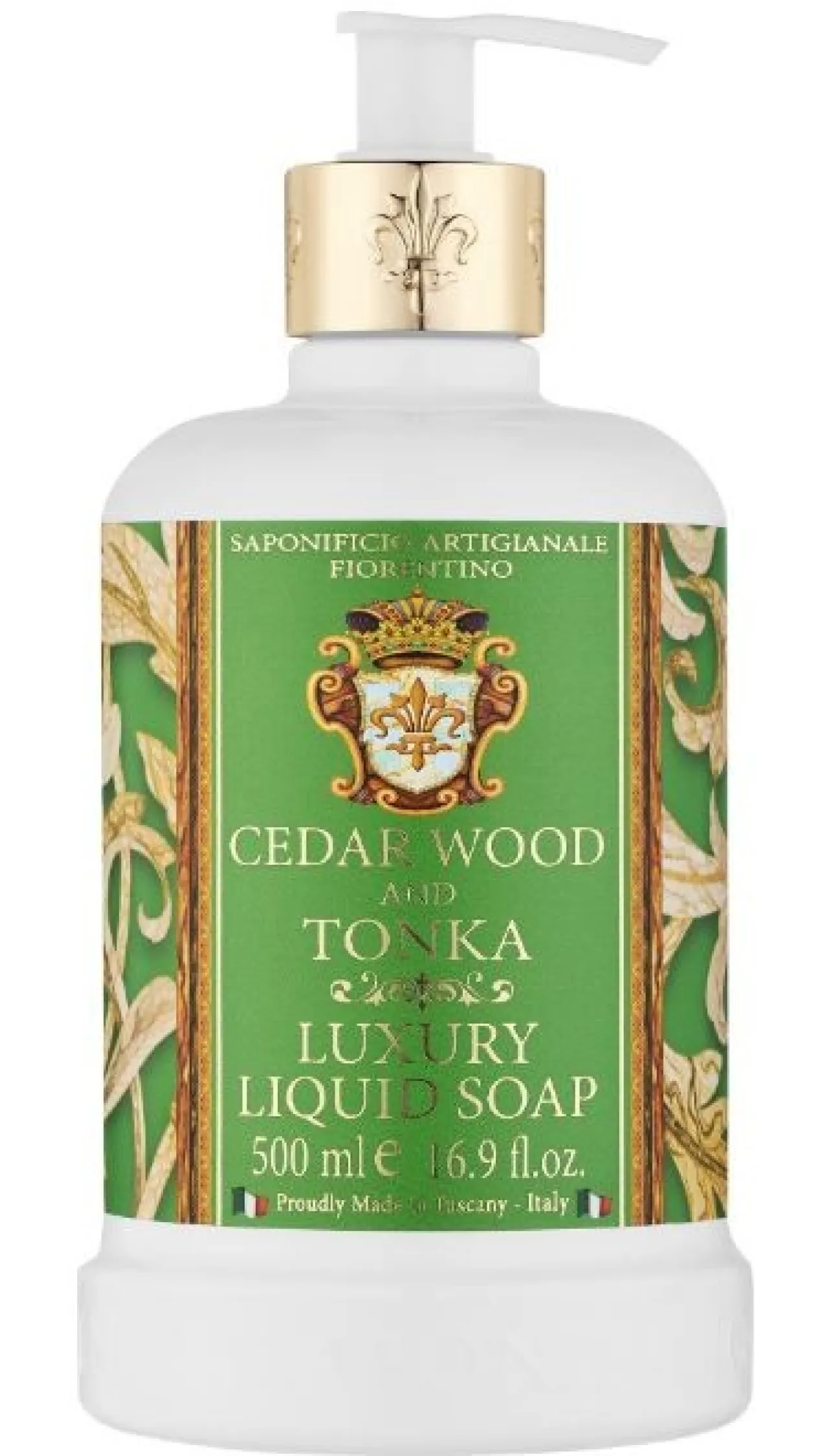 Jabón Liquido Luxury Cedro Y Haba Tonka