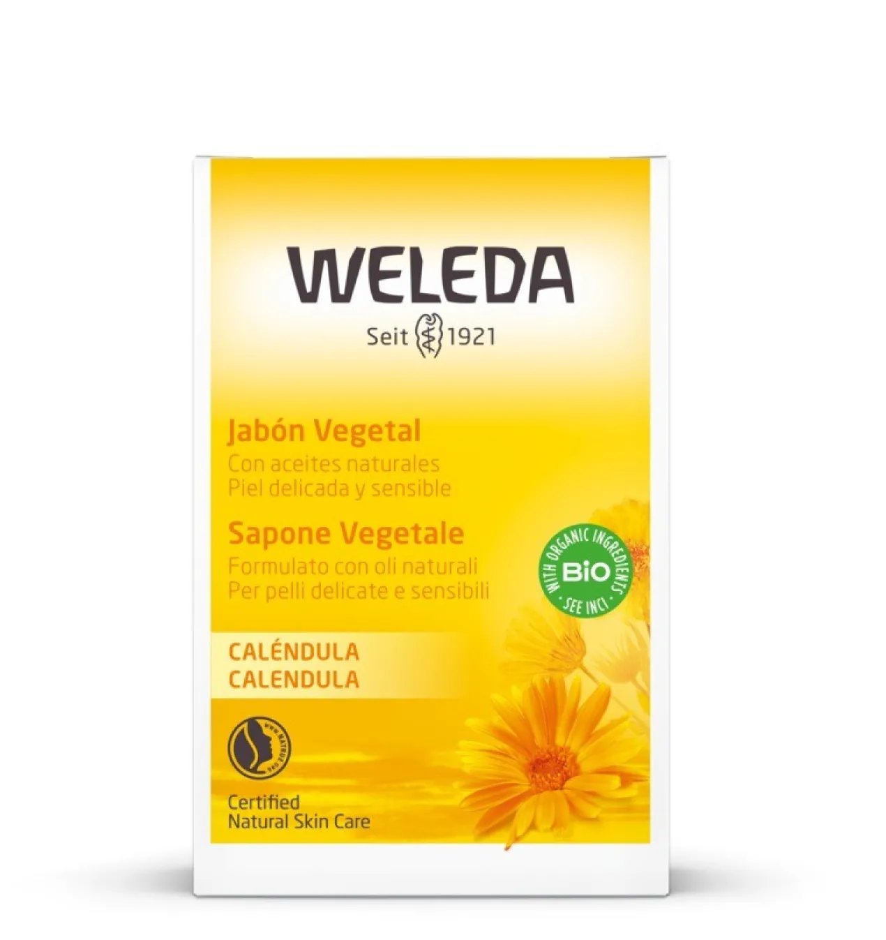 Jabón Vegetal de Caléndula