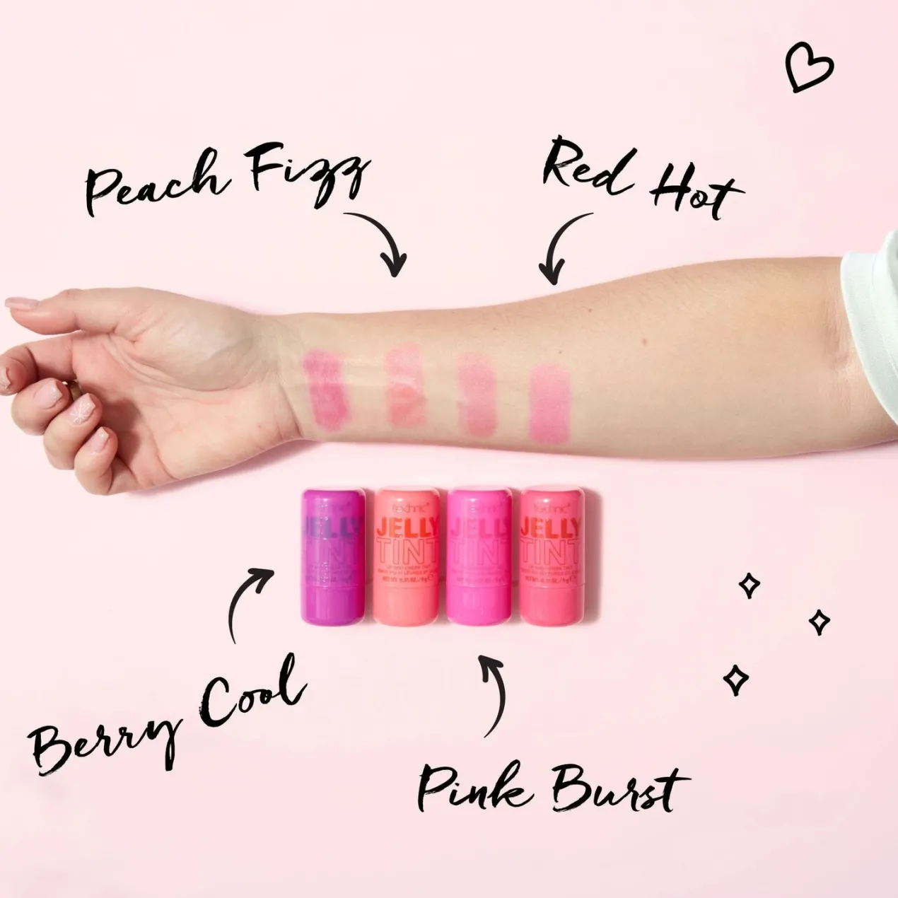 Jelly Tint Colorete para Labios y Mejillas